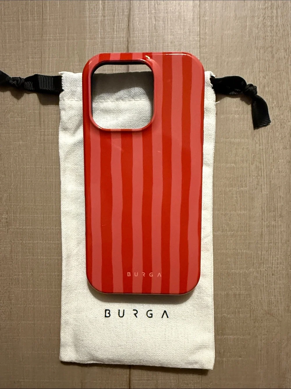 Burga - iPhone 16 Pro Case - Pomegranate